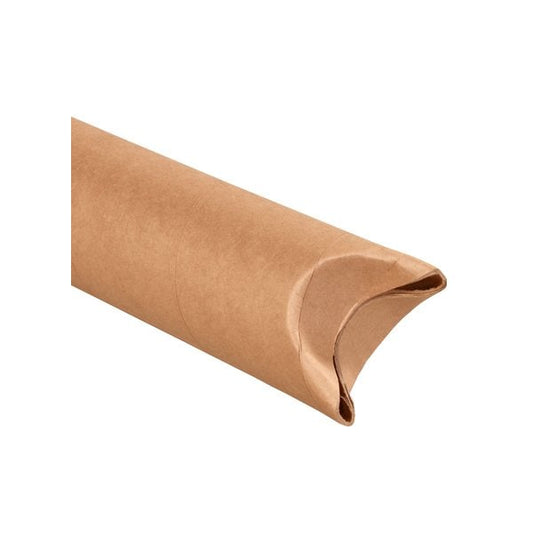 4 x 15'' Kraft Crimped End Tubes, 15PK