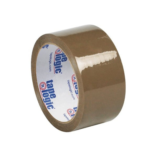 2'' x 55 yds. Tan Tape Logic #53 PVC Natural Rubber Tape, 36PK