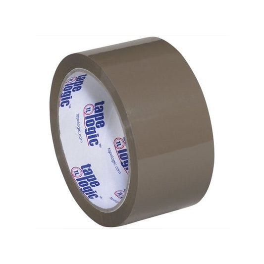 2'' x 55 yds. Tan Tape Logic #700 Economy Tape, 6PK