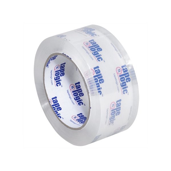 2'' x 55 yds. Crystal Clear Tape Logic #260CC Tape, 12PK