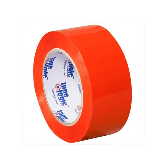 2'' x 110 yds. Orange Tape Logic Carton Sealing Tape, 6PK