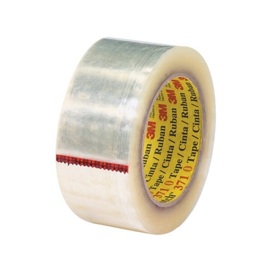 2'' x 110 yds. Clear 3M 371 Carton Sealing Tape, 36PK