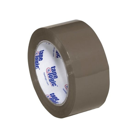2'' x 110 yds. Tan Tape Logic #700 Economy Tape, 6PK