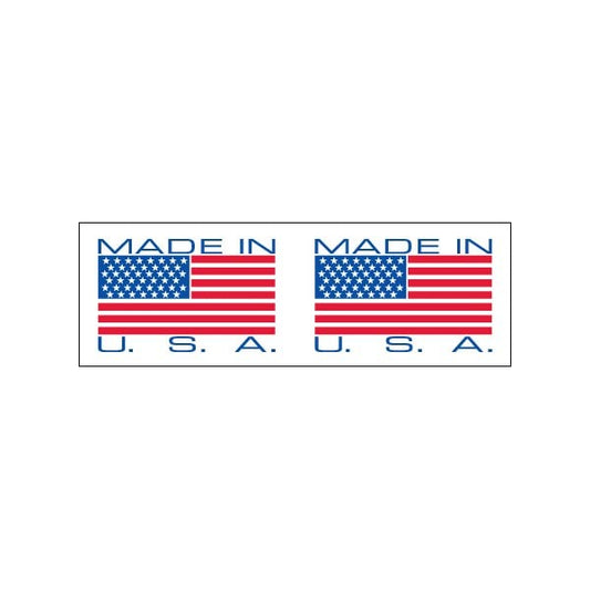 2'' x 110 yds. - ''Made in USA'' Tape Logic Pre-Printed Carton Sealing Tape, 36PK