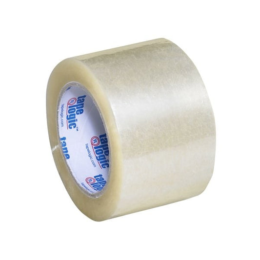 3'' x 110 yds. Clear Tape Logic #400 Industrial Tape, 6PK