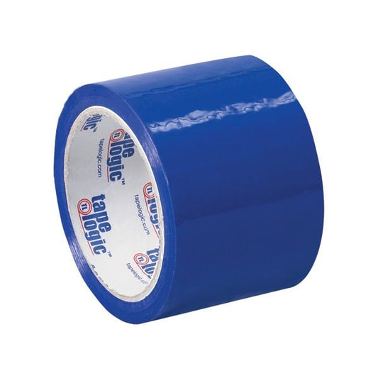 3'' x 55 yds. Blue Tape Logic Carton Sealing Tape, 24PK