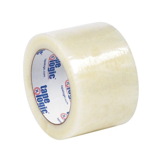 3'' x 110 yds. Clear Tape Logic #6651 Cold Temperature Tape, 6PK