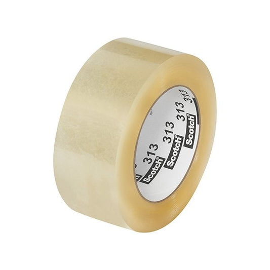 2'' x 110 yds. Clear 3M 313 Carton Sealing Tape, 36PK
