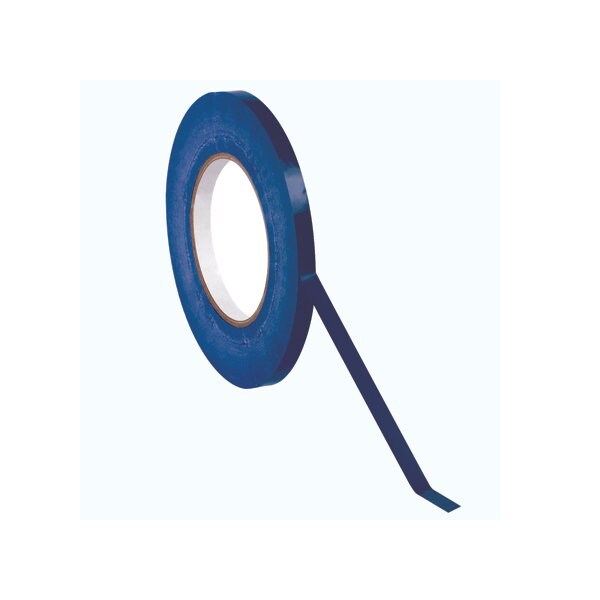 3/8'' x 180 yds. Dark Blue Bag Tape, 96PK
