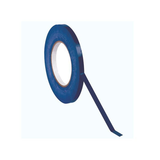 3/8'' x 180 yds. Dark Blue Bag Tape, 96PK
