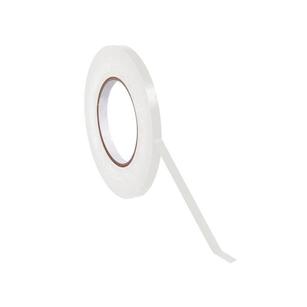 3/8'' x 180 yds. White Bag Tape, 16PK