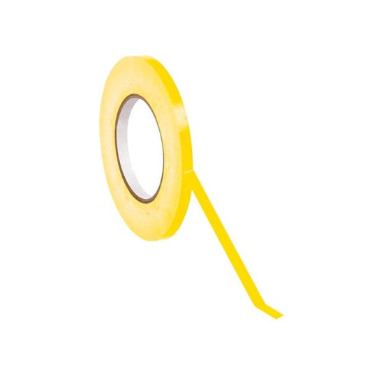 3/8'' x 180 yds. Yellow Bag Tape, 96PK