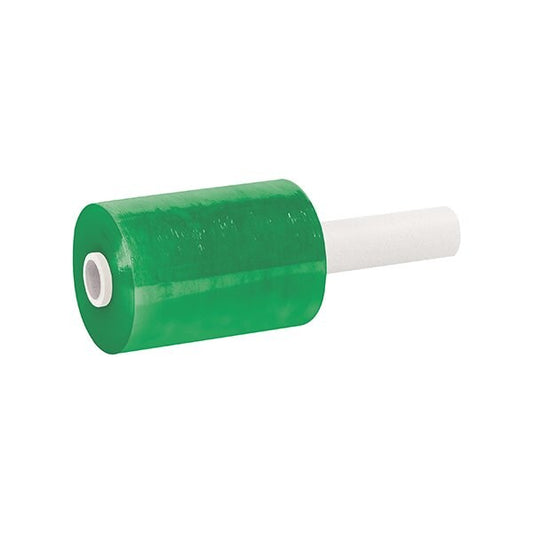 5'' x 80 Gauge x 1000' Green Extended Core Bundling Film, 12PK