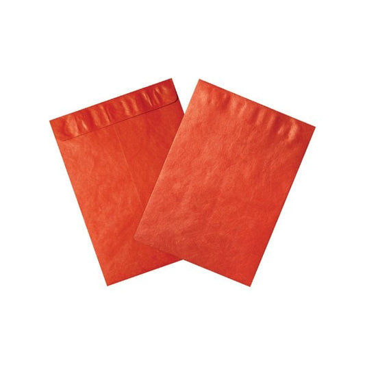12 x 15-1/2'' Red Tyvek Envelopes, 100PK