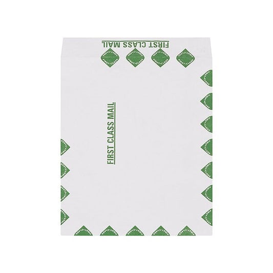 9 x 12'' First Class Flat Tyvek Envelopes, 100PK