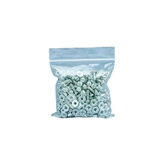 Reclosable Poly Bags 6W x 6L 2 Mil Clear 1000/Pack