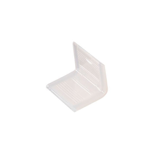 Pac Strapping Plastic Strap Guards, 1"L x 1-1/4"W, White, Pack of 1000