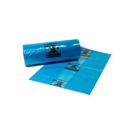 Armor Poly® EQ Defender® Gusseted Bags, 67"L x 50"W x 72"H, 4 Mil, Blue, 40/Roll