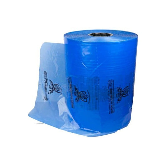 Armor Poly® VCI Sheeting, 18"W x 18"L, 1.25 Mil, High Density, Blue, 2500/Roll