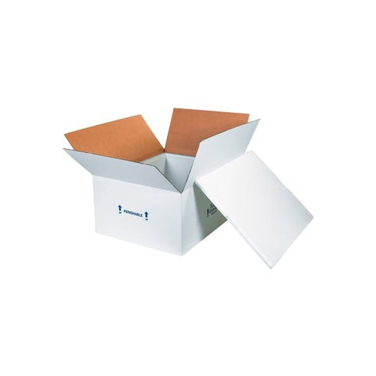 Foam Insulated Shipping Kit, 26"L x 19-3/4"W x 10-1/2"H, White