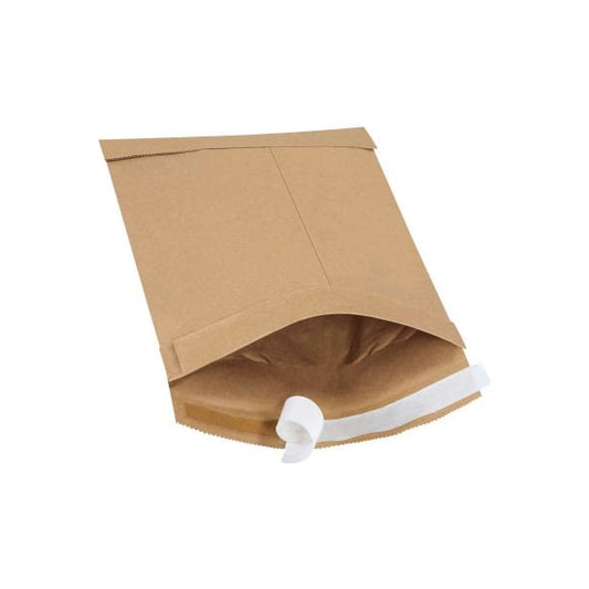 Self Seal Padded Mailers, #0, 6"W x 10"L, Kraft, 250/Pack