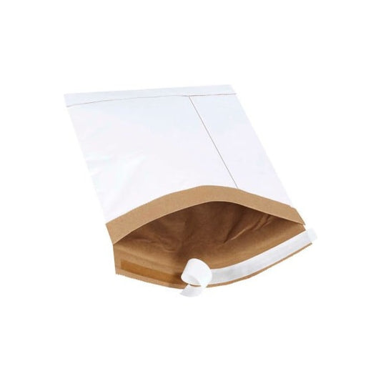 Self Seal Padded Mailers #1 7-1/4W x 12L White 100/Pack