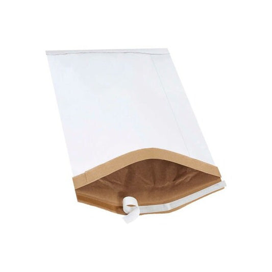 Self Seal Padded Mailers, #7, 14-1/4"W x 20"L, White, 25/Pack