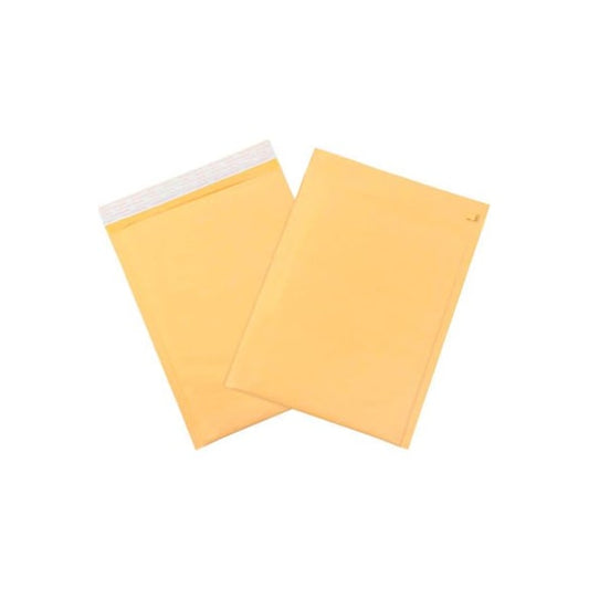 Self Seal Bubble Mailers w/Tear Strip #2 8-1/2W x 12L Golden Kraft 100/Pk