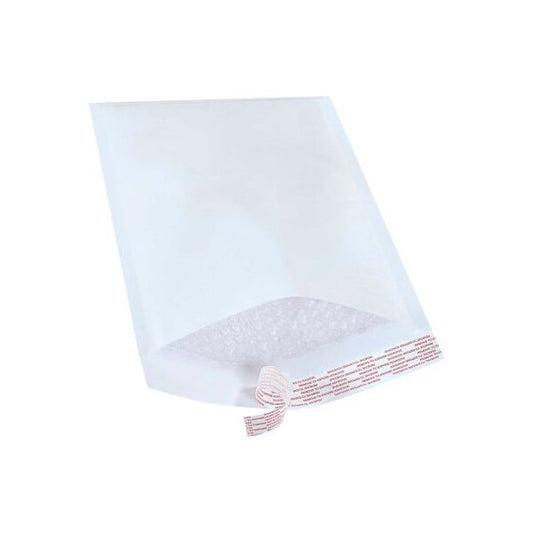 Self Seal Bubble Mailers, #3, 8-1/2"W x 14-1/2"L, White, 100/Pack