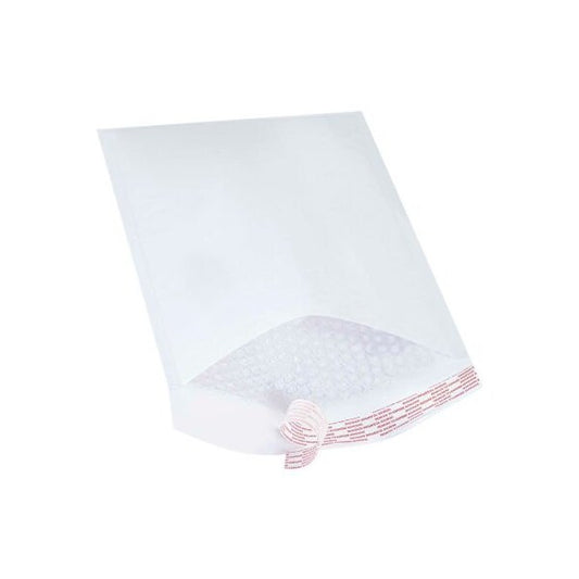 Self Seal Bubble Mailers, #4, 9-1/2"W x 14-1/2"L, White, 100/Pack