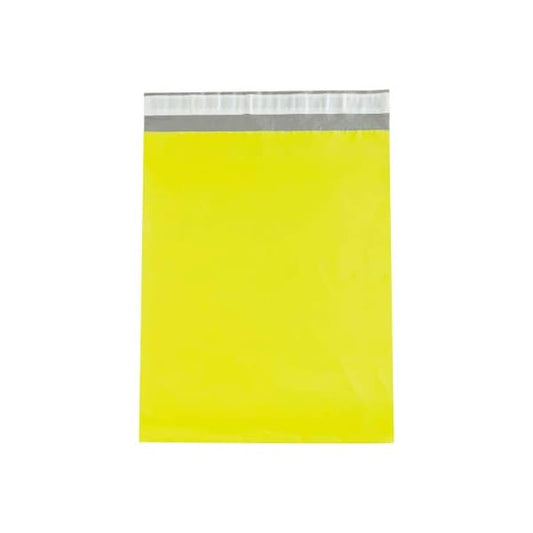 Colored Poly Mailers 14-1/2W x 19L 2.5 Mil Yellow 100/Pack