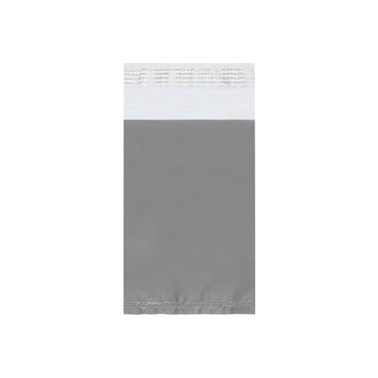 Clear View Poly Mailers, 5"W x 7"L, 2.5 Mil, White, 100/Pack