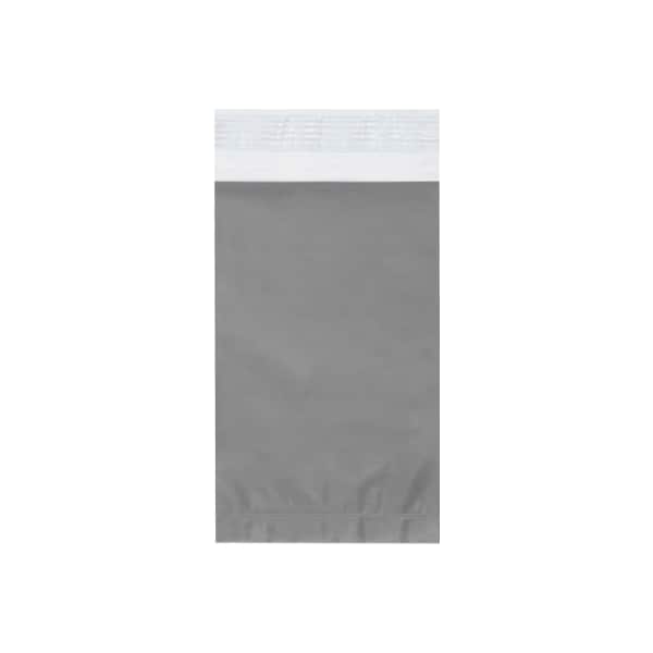 Clear View Poly Mailers, 6"W x 9"L, 2.5 Mil, White, 100/Pack