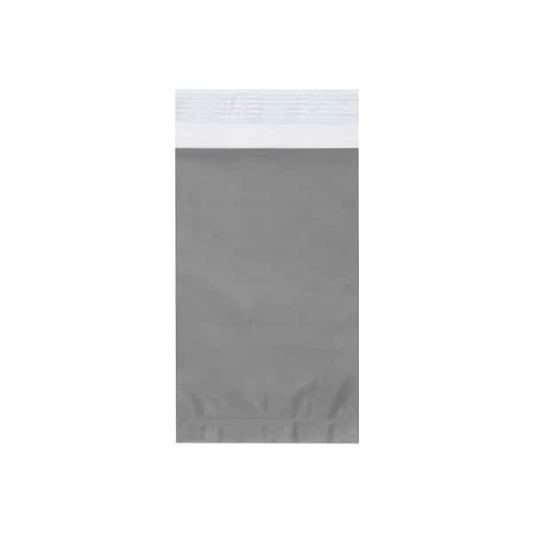 Clear View Poly Mailers, 6"W x 9"L, 2.5 Mil, White, 100/Pack