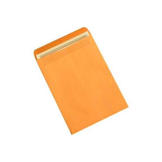 Redi-Seal Catalog Envelopes, 12"W x 9"H, Kraft, 500/Pack