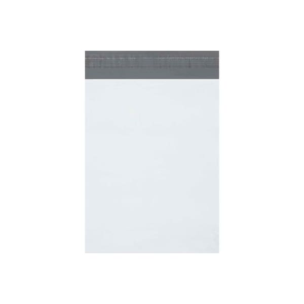 Expansion Poly Mailers 10W x 13L x 2D 2.5 Mil White 100/Pack