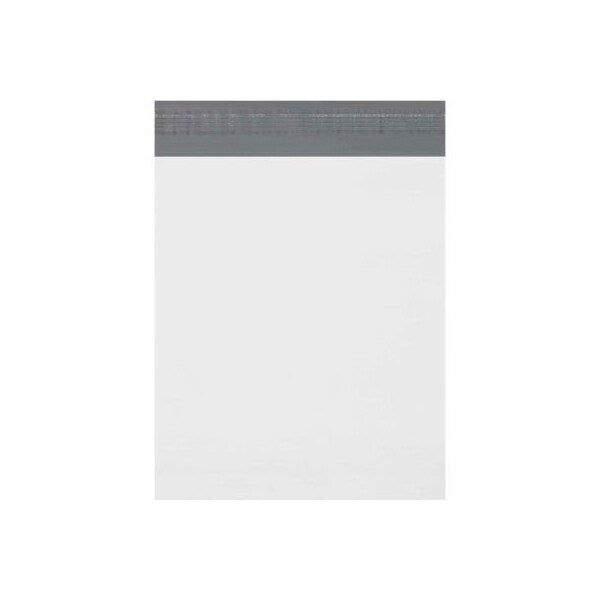 Expansion Poly Mailers, 11"W x 13"L x 2"D, 2.5 Mil, White, 100/Pack