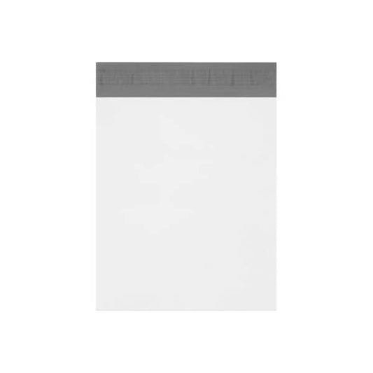 Expansion Poly Mailers 11W x 13L x 4D 2.5 Mil White 100/Pack