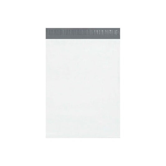 Expansion Poly Mailers, 15"W x 20"L x 4"D, 2.5 Mil, White, 100/Pack