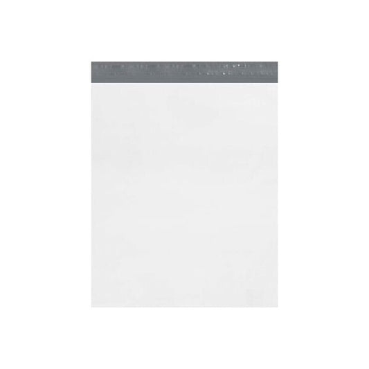 Expansion Poly Mailers 20W x 24L x 4D 2.5 Mil White 100/Pack
