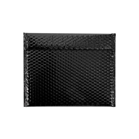 Glamour Bubble Mailers, 13-3/4"W x 11"L, Black, 48/Pack