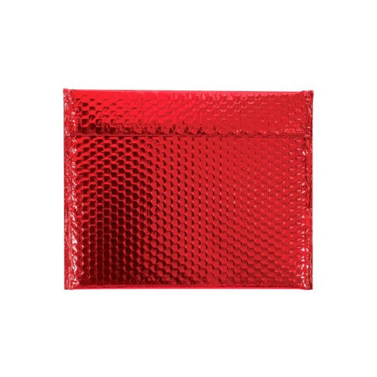 Glamour Bubble Mailers 13-3/4W x 11L Red 48/Pack
