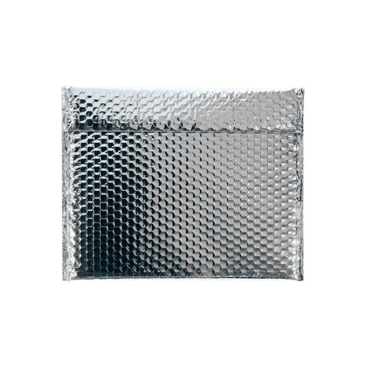 Glamour Bubble Mailers 13-3/4W x 11L Silver 48/Pack
