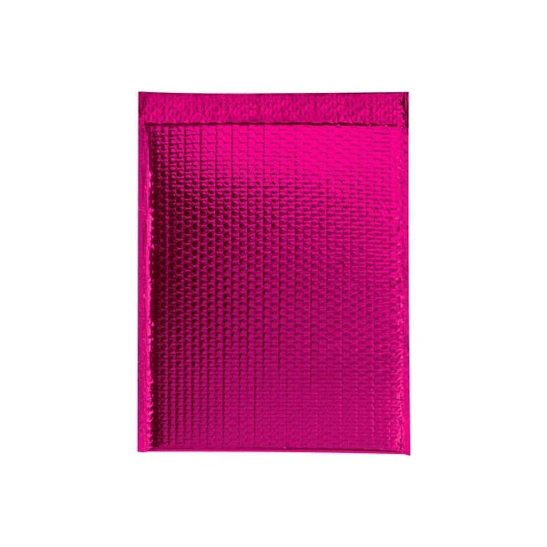 Glamour Bubble Mailers, 16"W x 17-1/2"L, Pink, 48/Pack