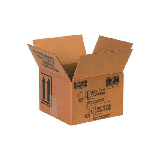 Haz Mat Boxes For 1 Qt. Paint Can, 5-1/8"L x 5-1/8"W x 6-3/16"H, Kraft, 25/Pack