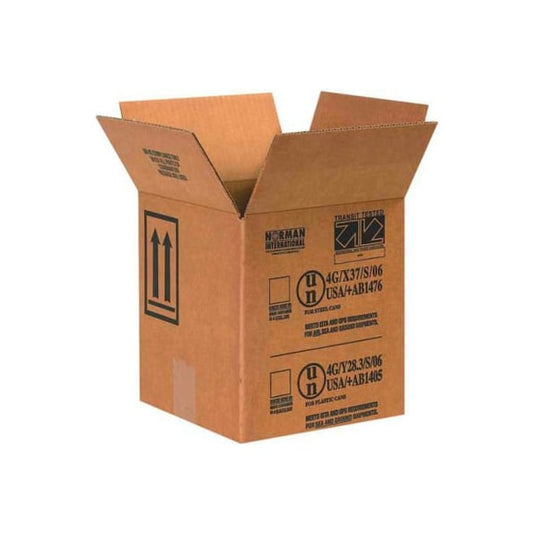 Haz Mat Boxes For 1 Gal. Paint Can, 8-1/2"L x 8-1/2"W x 9-5/16"H, Kraft, 25/Pack