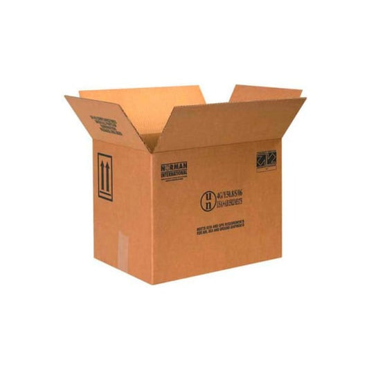 Haz Mat Boxes For Four 1 Gal. F Style Paint Cans, 16-3/8"L x 11-3/8"W x 12-3/8"H, Kraft, 10/Pack