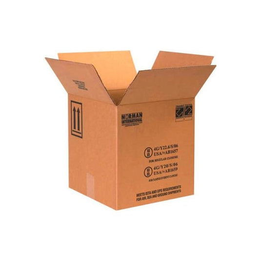 Haz Mat Boxes Four 1 Gal. Plastic Jugs 12-1/4L x 12-1/4W x 12-3/4H 20/pk