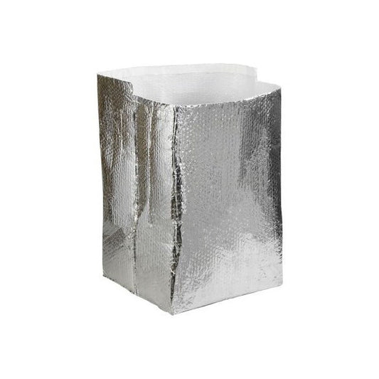 Cool Shield Insulated Box Liners, 18"L x 18"W x 18"D, Silver, 10/Pack