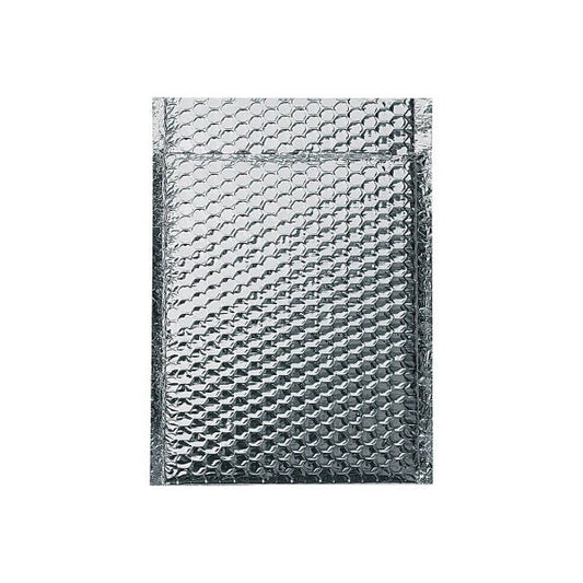 Cool Shield Thermal Bubble Mailers, 10"W x 10-1/2"L, Silver, 100/Pack